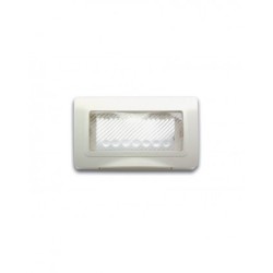 PLAQUE ETANCHE ENCASTREE RECTANGULAIRE 4 MODULES S44 BLANC|sfh|dd428f0d77be|