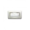 PLAQUE ETANCHE ENCASTREE RECTANGULAIRE 4 MODULES S44 BLANC|sfh|9620d44a8ef8|