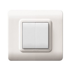 PLAQUE TECHNOPOLYMERE 44 CARRÉE BLANC 2 MODULES|sfh|035f419eda5c|