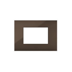 PLAQUE YOUNG 44 RECTANGULAIRE MARRON 3 MODULES|sfh|5f49425c4673|