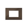 PLAQUE YOUNG 44 RECTANGULAIRE MARRON 3 MODULES|sfh|5f49425c4673|