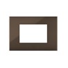 PLAQUE YOUNG 44 RECTANGULAIRE MARRON 3 MODULES|sfh|22c33297b5ea|
