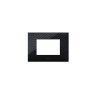PLAQUE YOUNG 44 RECTANGULAIRE CHARBON FONCÉ 3 MODULES|sfh|46ff6cc23425|